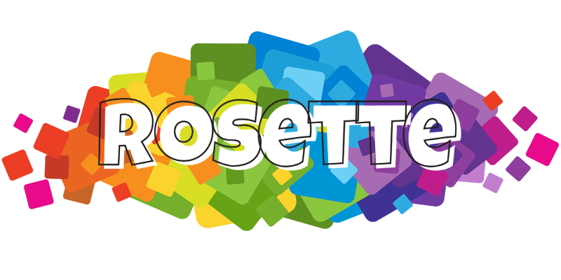 Rosette pixels logo