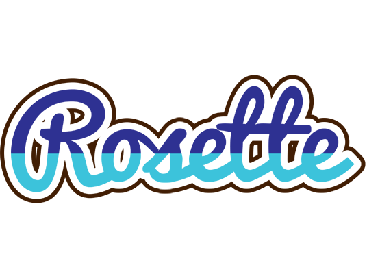 Rosette raining logo