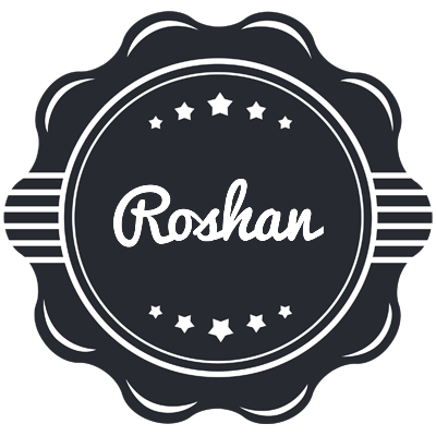 Roshan badge logo