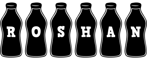 Roshan bottle logo