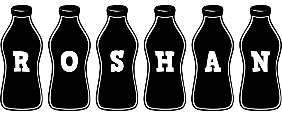 Roshan bottle logo