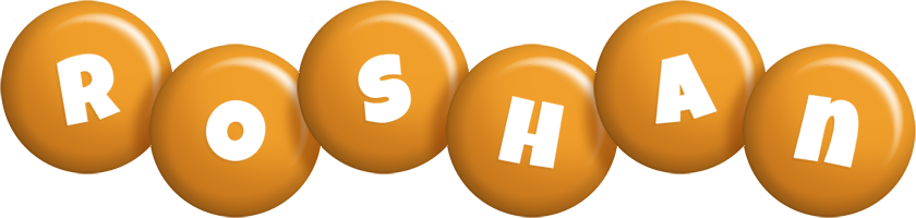 Roshan candy-orange logo