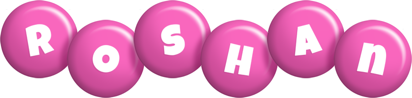 Roshan candy-pink logo