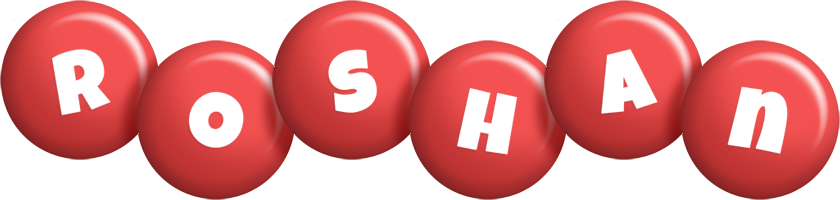 Roshan candy-red logo