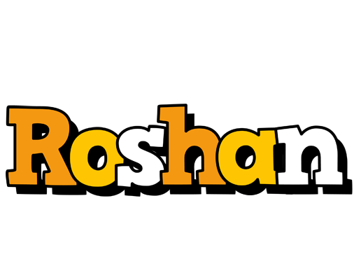 Roshan cartoon logo