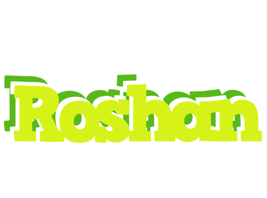 Roshan citrus logo