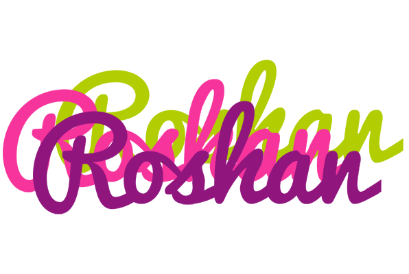 Roshan flowers logo