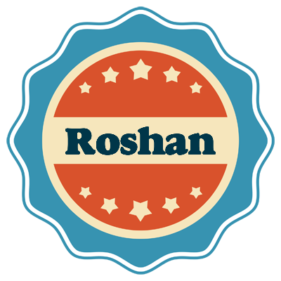 Roshan labels logo