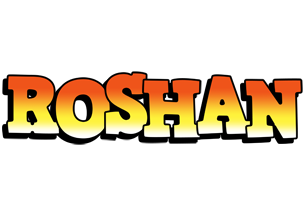 Roshan sunset logo