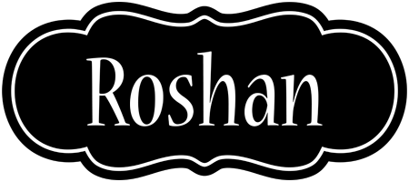 Roshan welcome logo