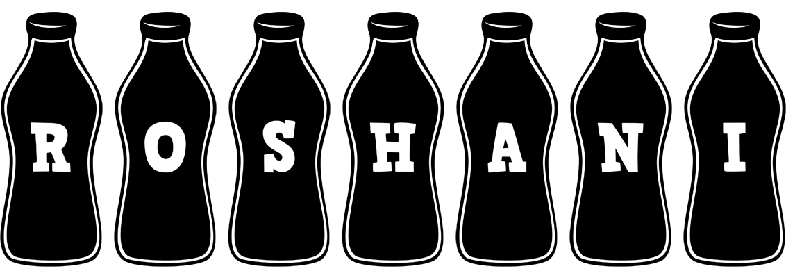 Roshani bottle logo