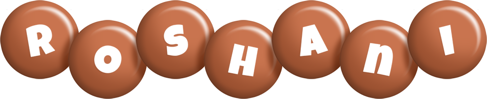 Roshani candy-brown logo