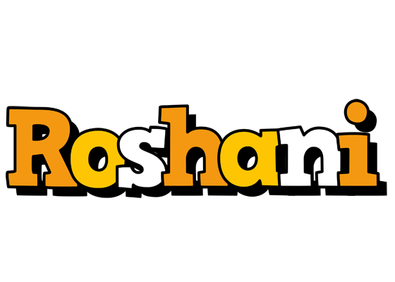Roshani cartoon logo