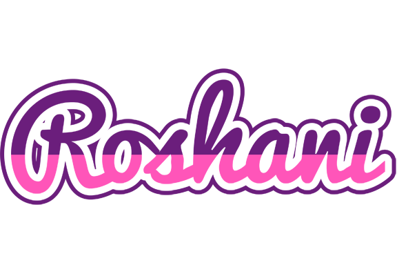 Roshani cheerful logo