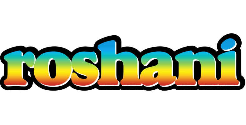 Roshani color logo