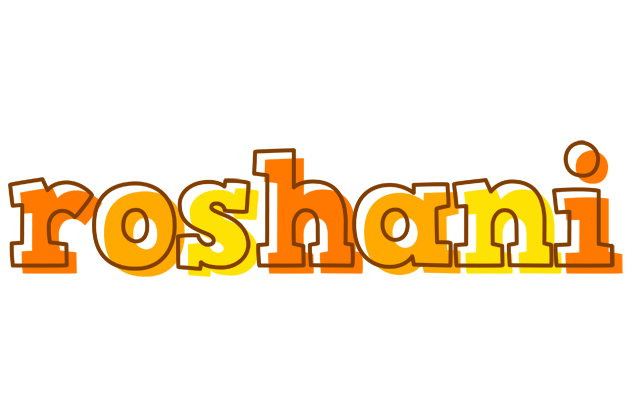 Roshani desert logo