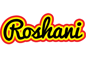 Roshani flaming logo