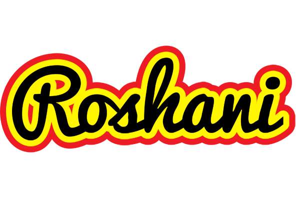 Roshani flaming logo