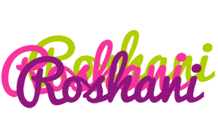 Roshani flowers logo