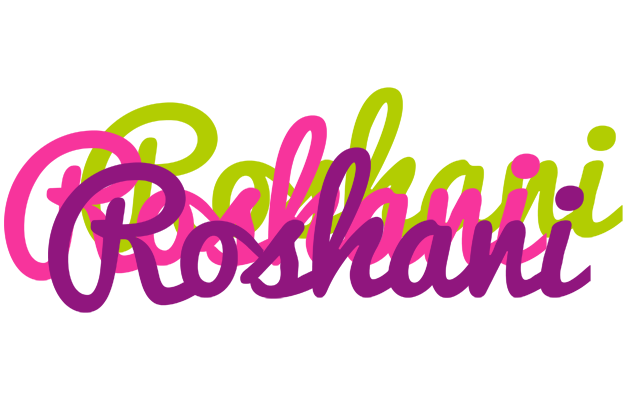 Roshani flowers logo