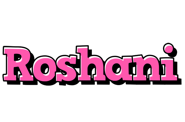 Roshani girlish logo