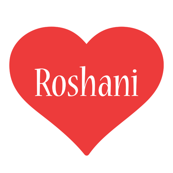 Roshani love logo