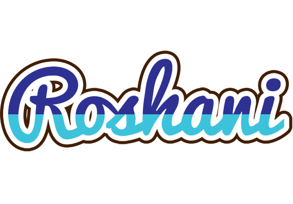 Roshani raining logo