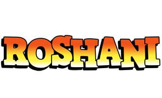 Roshani sunset logo