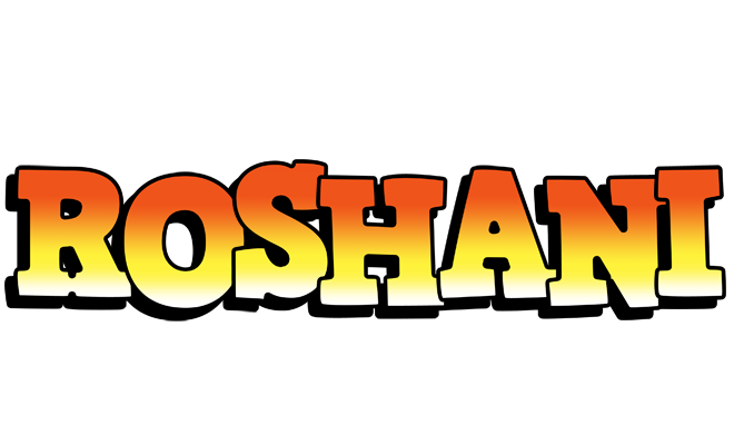 Roshani sunset logo
