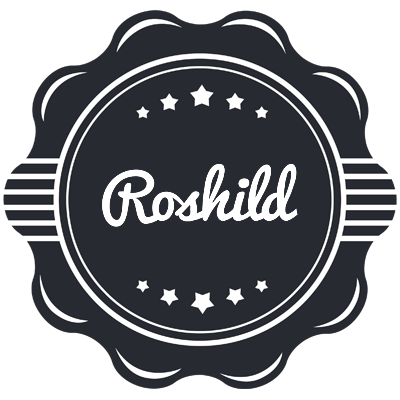 Roshild badge logo
