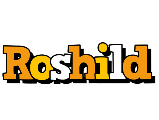 Roshild cartoon logo