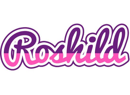 Roshild cheerful logo