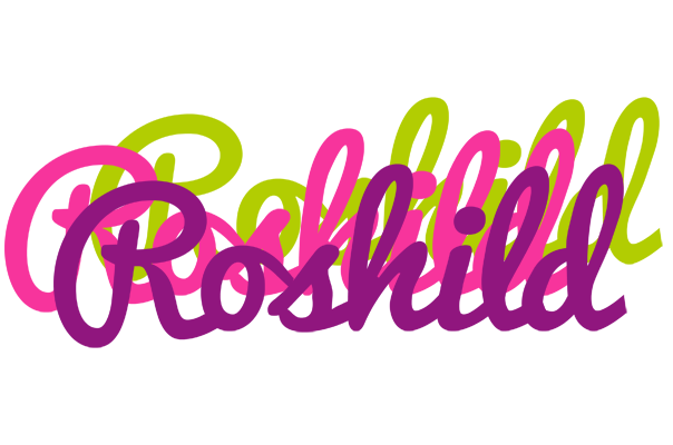Roshild flowers logo