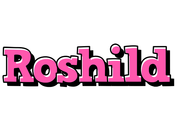 Roshild girlish logo
