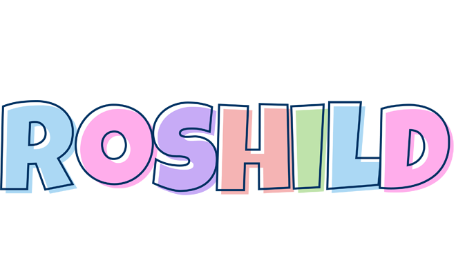 Roshild pastel logo