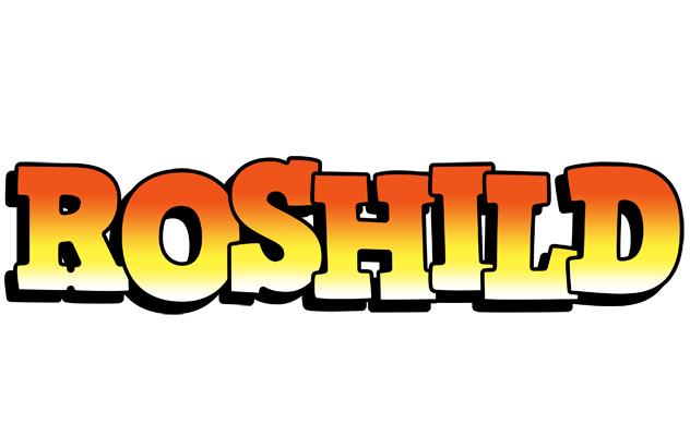 Roshild sunset logo