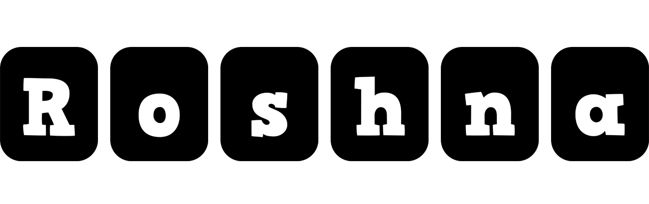 Roshna box logo