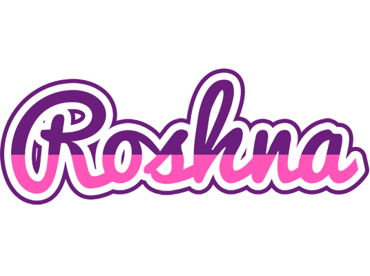 Roshna cheerful logo