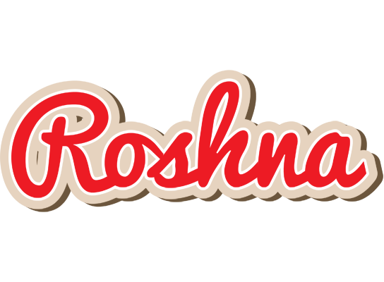 Roshna chocolate logo