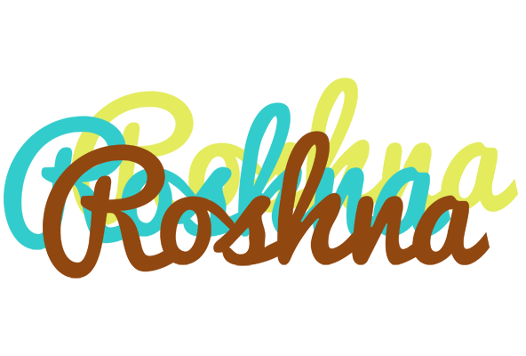 Roshna cupcake logo
