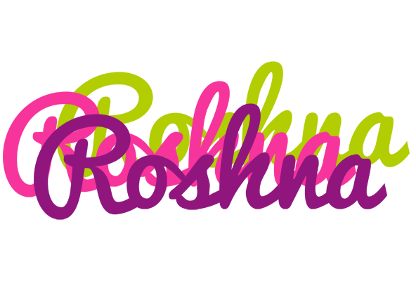 Roshna flowers logo