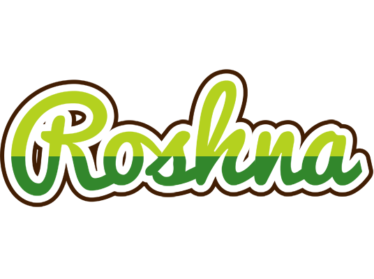 Roshna golfing logo