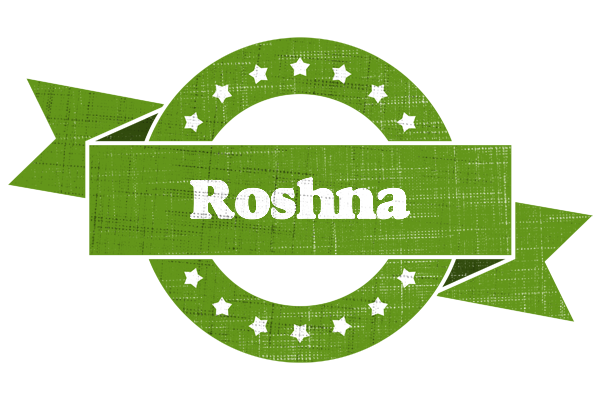 Roshna natural logo