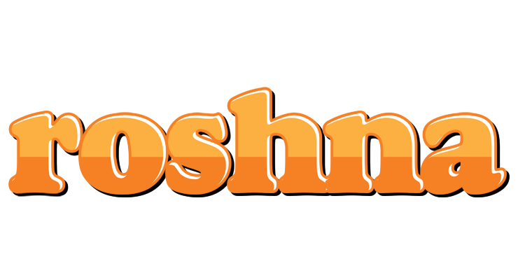 Roshna orange logo