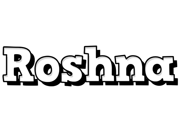 Roshna snowing logo