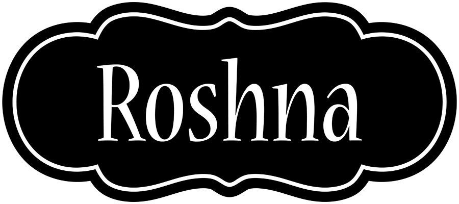 Roshna welcome logo
