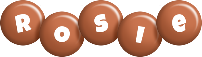 Rosie candy-brown logo