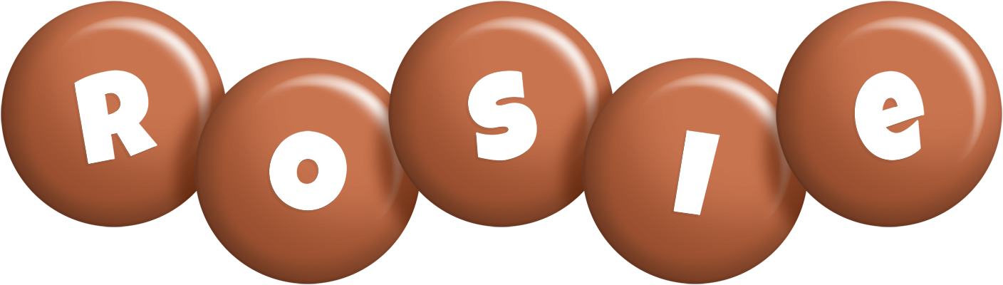 Rosie candy-brown logo