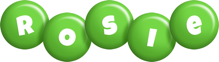 Rosie candy-green logo