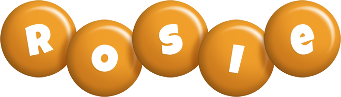 Rosie candy-orange logo